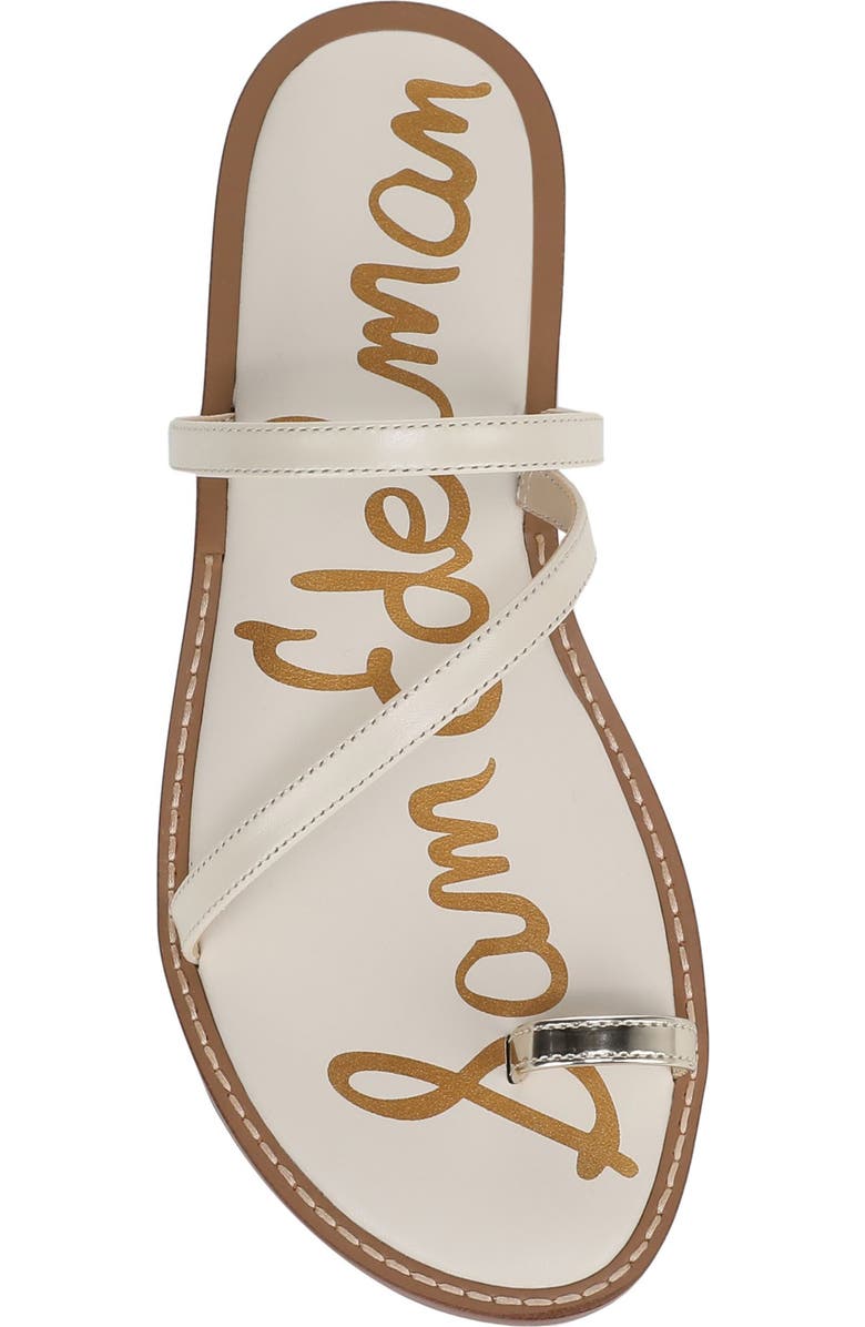 Sam Edelman Harlyn Toe Loop Slide Sandal, Alternate, color, Jute/ Modern Ivory