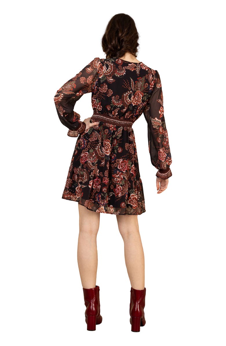 Hale Bob Paityn Chiffon Dress, Alternate, color,