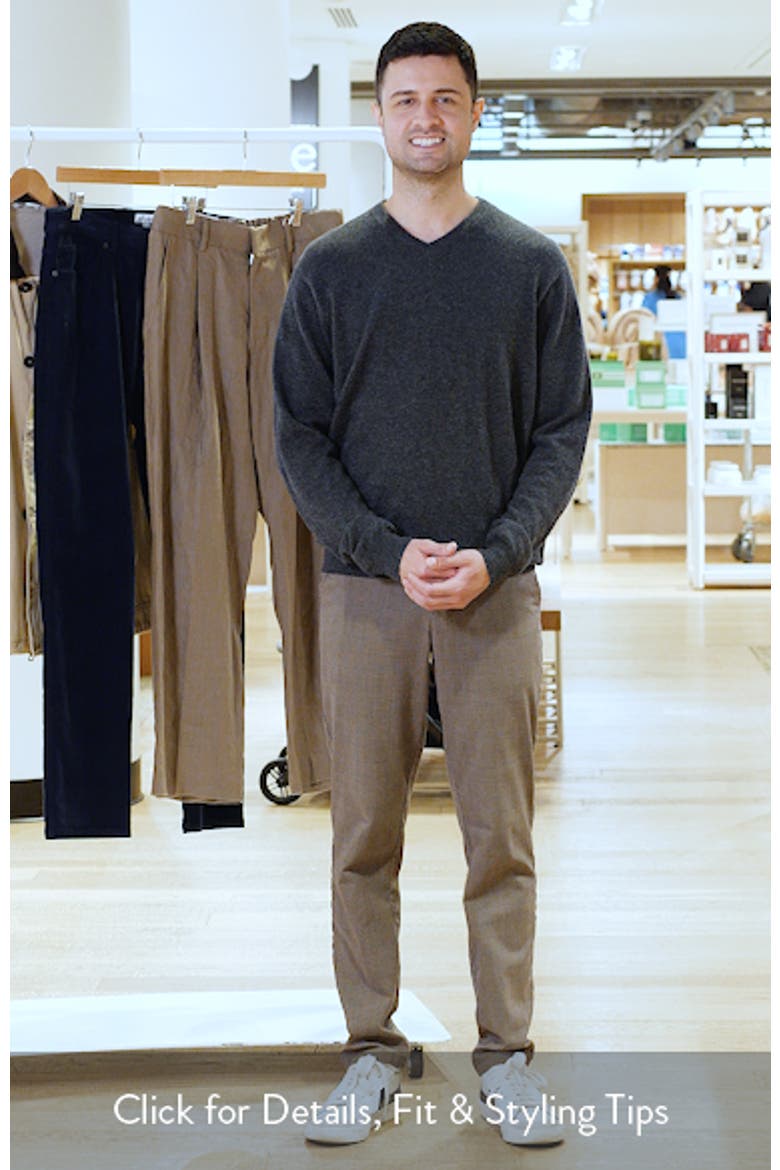 Crown Heritage Cashmere V-Neck Sweater video