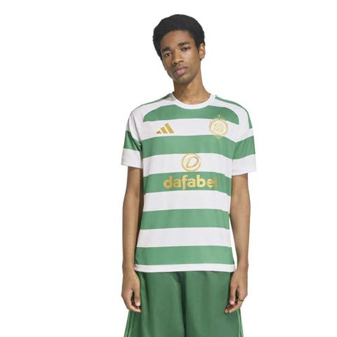 Men's adidas White Celtic Home 2026/27 Replica Jersey