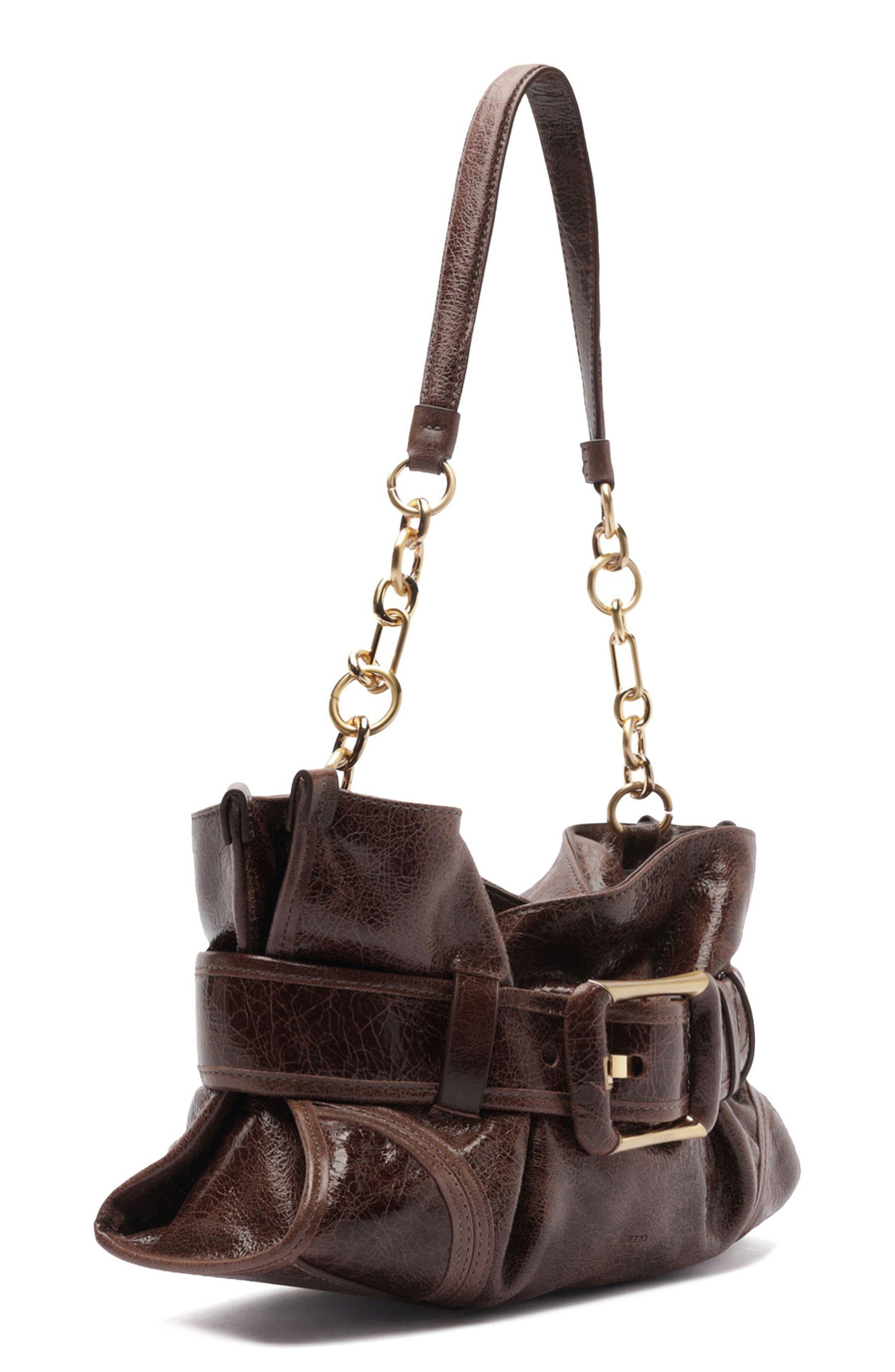 Riley Small Leather Shoulder Bag, Alternate, color, NEW COCOA