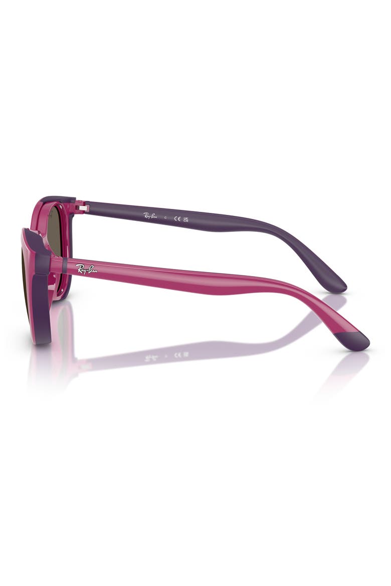 Kids' 45mm Phantos Optical Glasses & Clip-On Sunglasses, Alternate, color, VIOLET