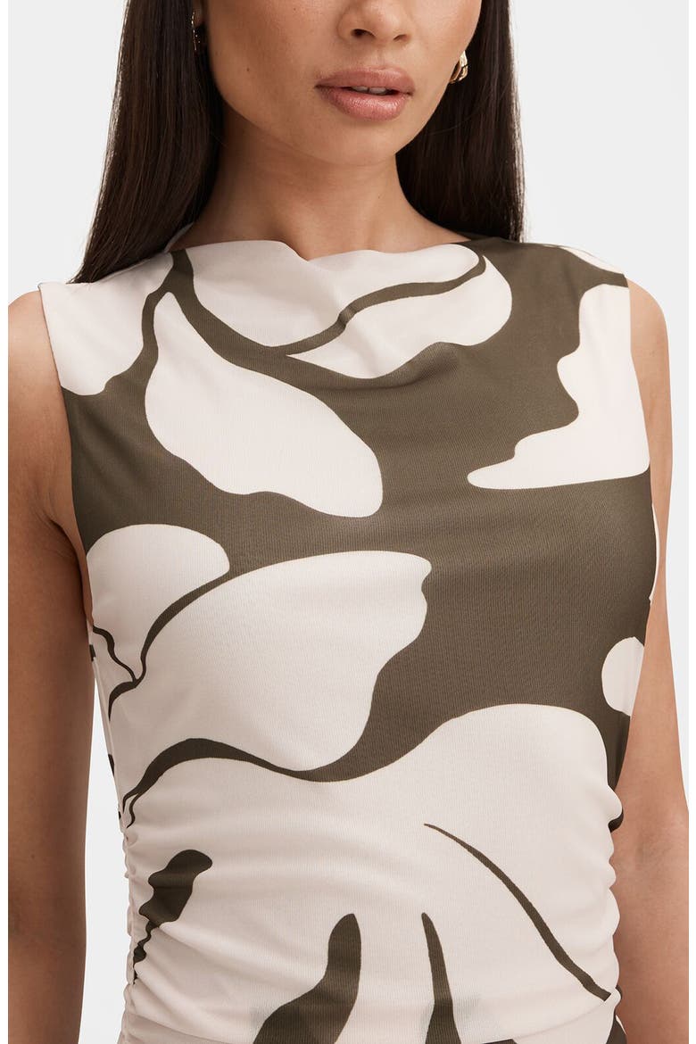Allegra Mesh Midi Dress, Alternate, color, RAVINA ABSTRACT
