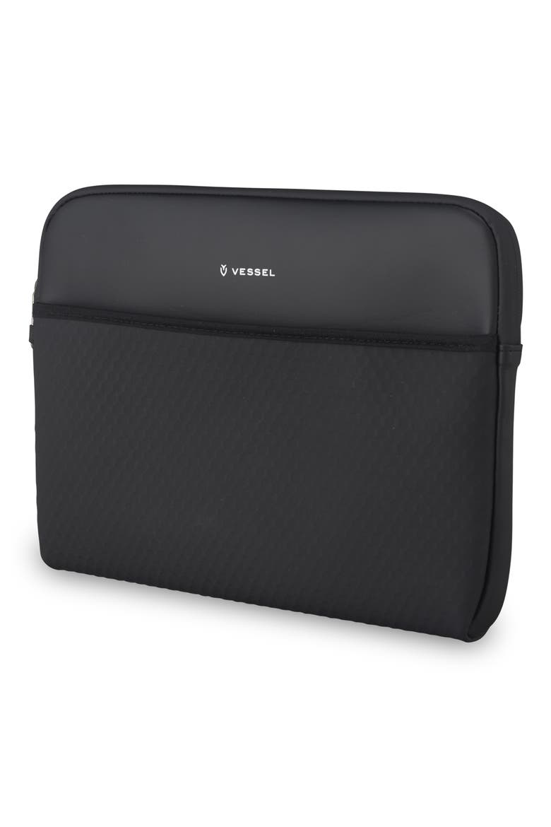 Large Laptop Sleeve, Alternate, color, BLACK