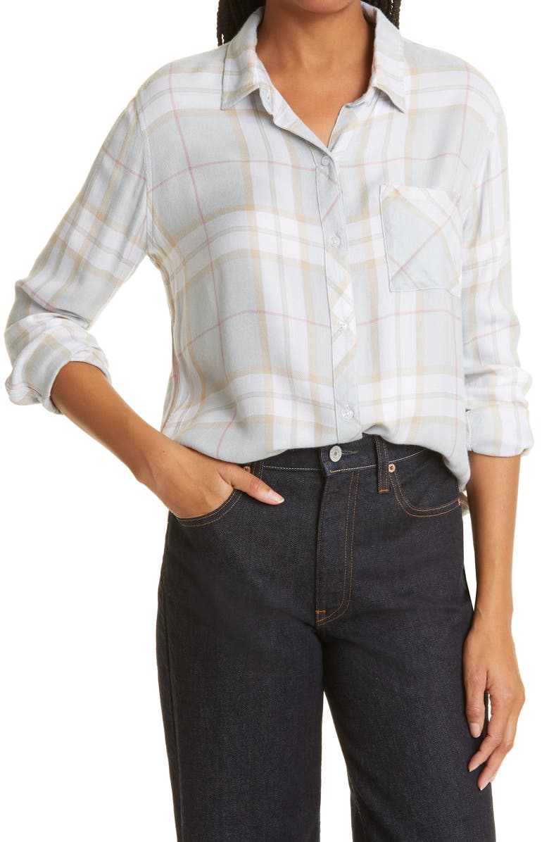 Rails Hunter Button-Up Shirt, Main, color,