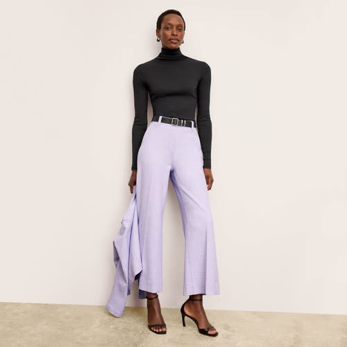 M.m.lafleur The Axam Turtleneck - Organic Ribbed Pima Cotton In Black
