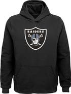 Outerstuff Youth Black Las Vegas Raiders Team Logo Pullover Hoodie