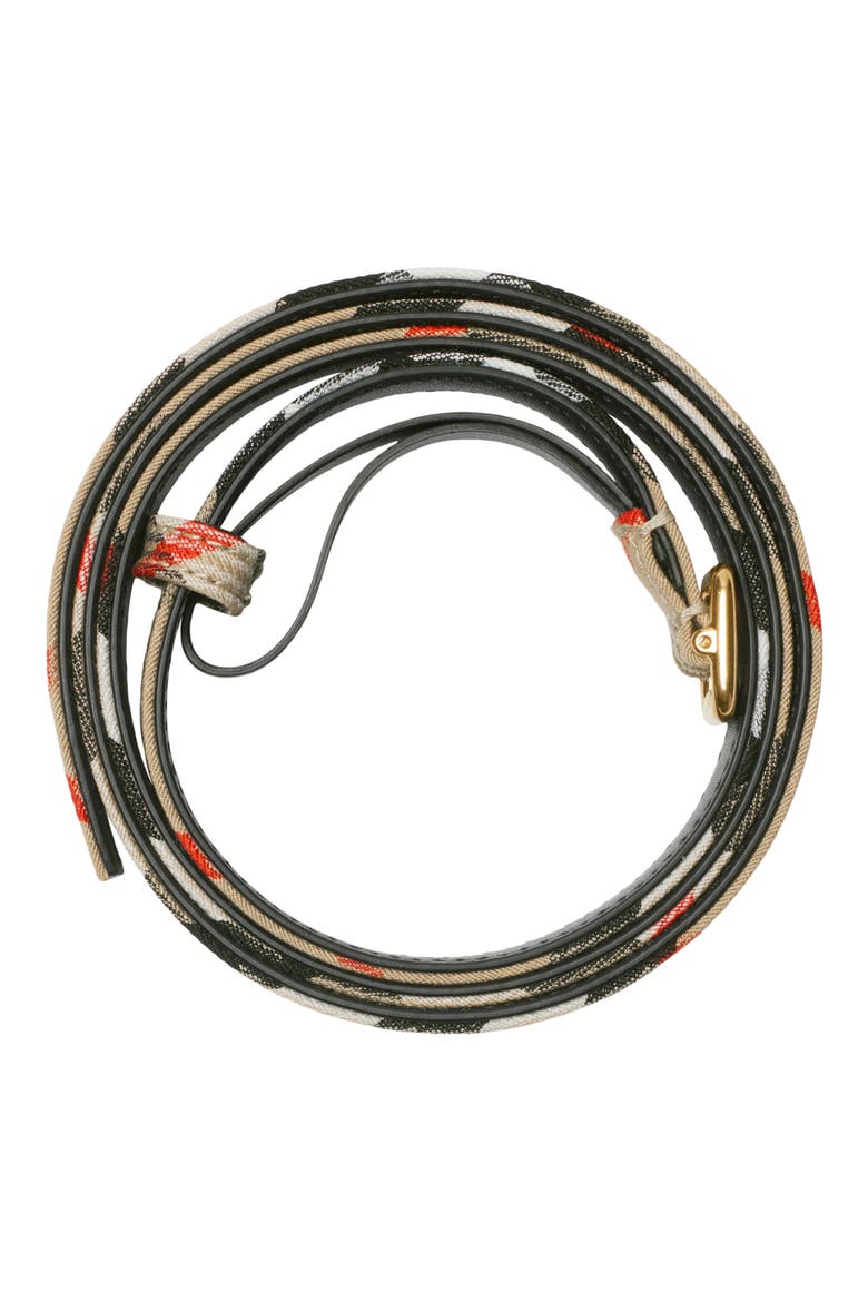 Check Canvas Belt, Alternate, color, SAND IP CHECK