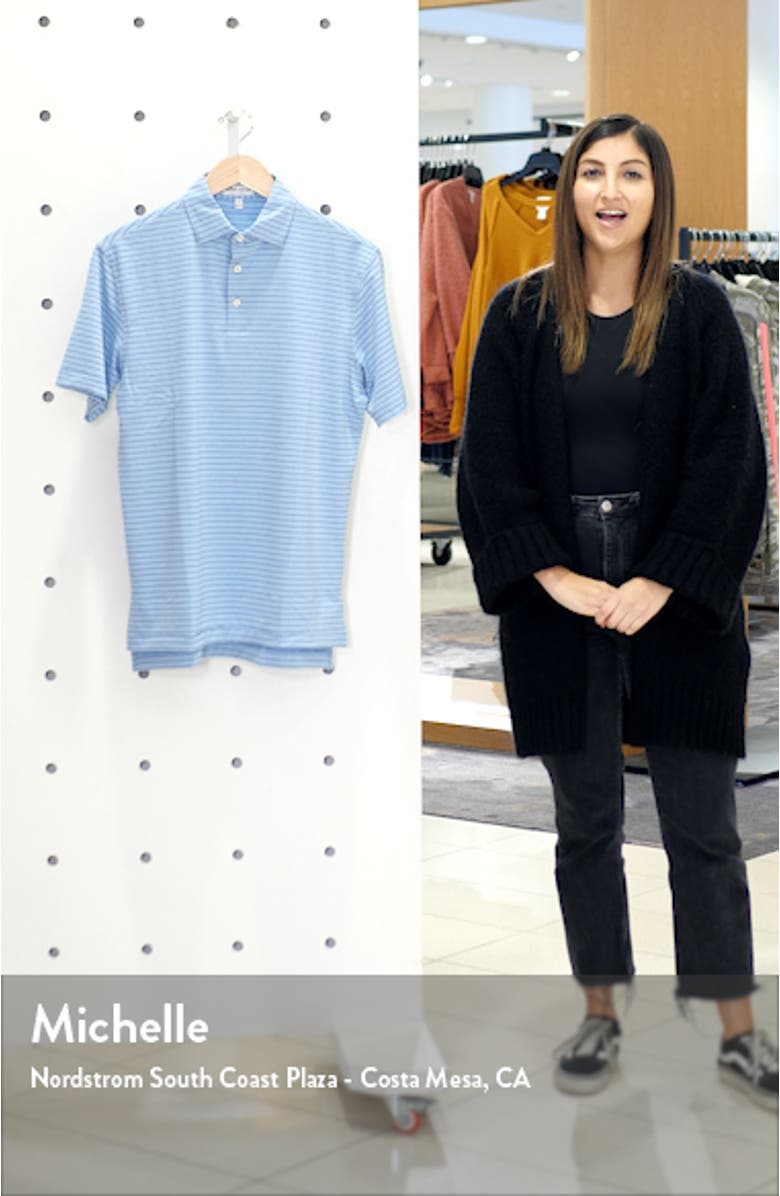 Crafty Stripe Stretch Polo, sales video thumbnail