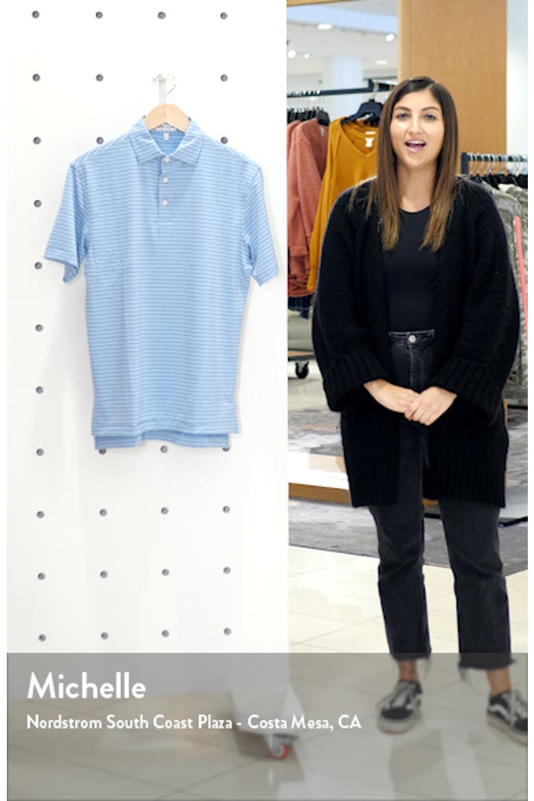 Crafty Stripe Stretch Polo video