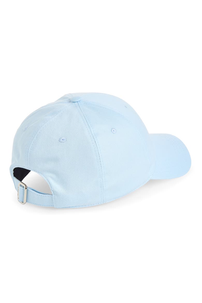 Embroidered Logo Adjustable Baseball Cap, Alternate, color, LIGHT BLUE