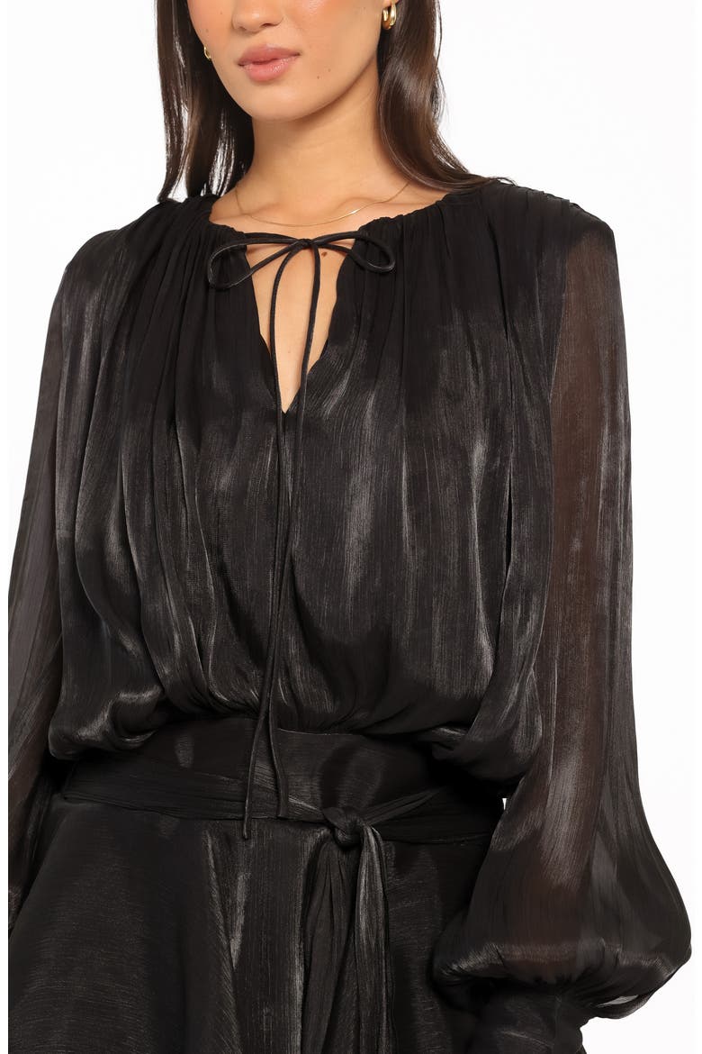 Adena Minidress, Alternate, color, BLACK