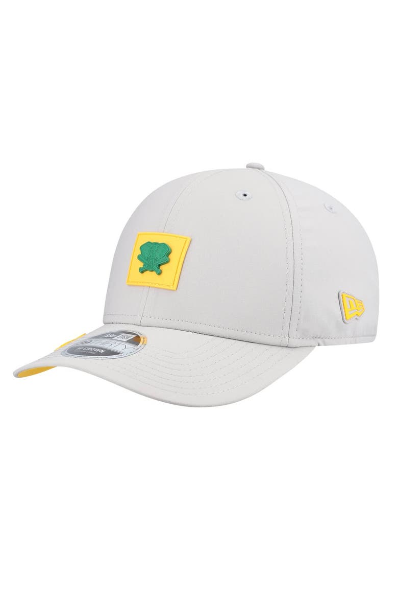 Men's New Era  Gray Athletics 2026 Clubhouse Alternate 39THIRTY Flex Hat, Main, color, Gray