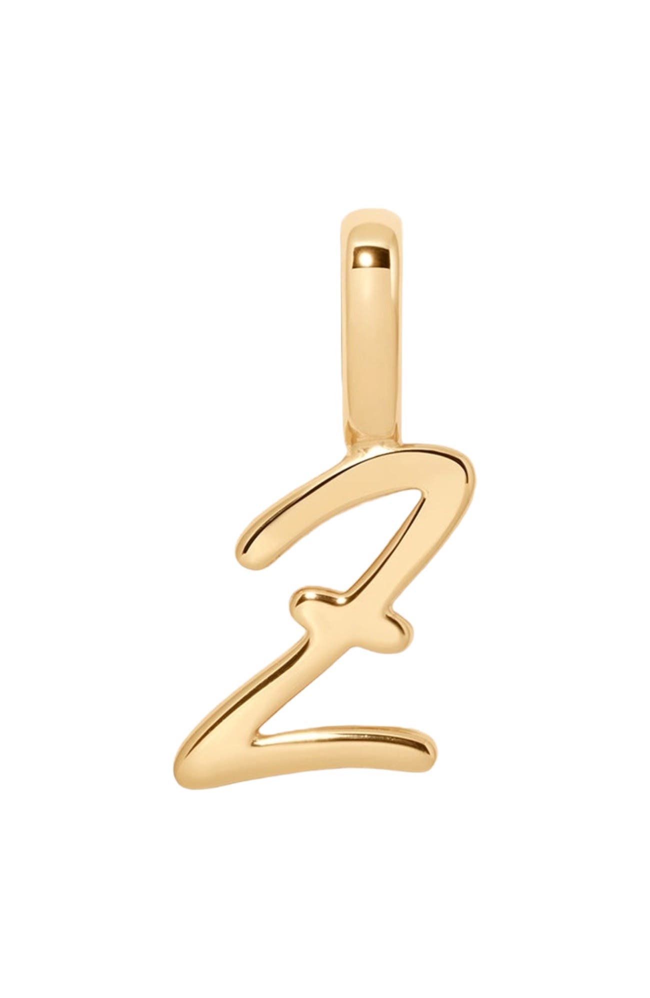 Gold Vermeil Initial Z