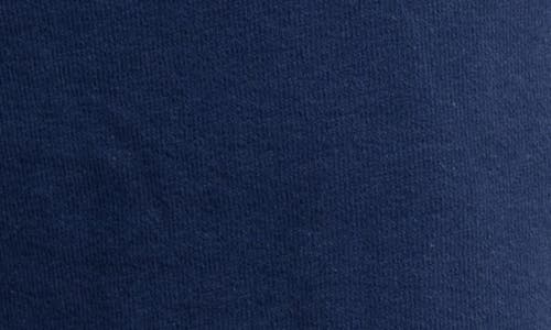 Spring + Mercer Relaxed Drawstring Shorts In Midnight Blue