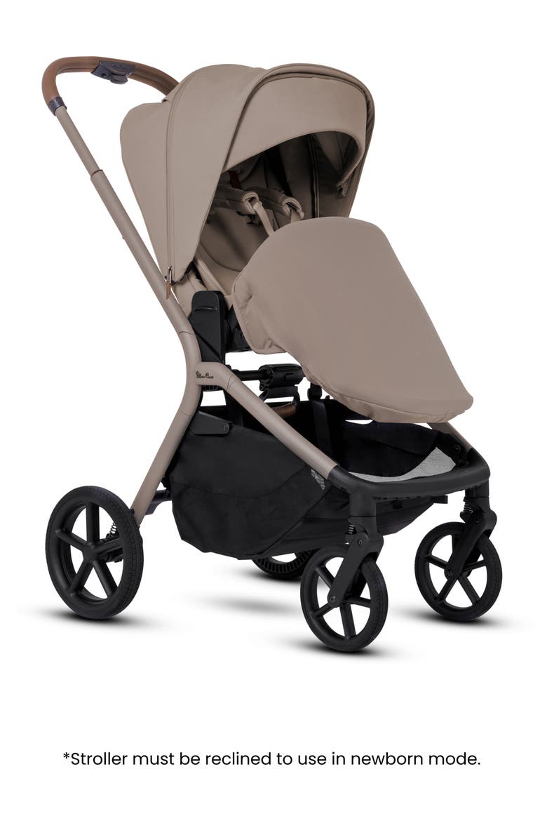 Breez Midsize Compact Stroller, Alternate, color, CHAMPAGNE