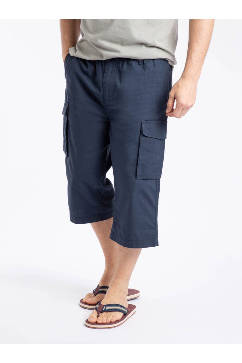 Summersville Cargo 3/4 Length Shorts, Main, color, Navy