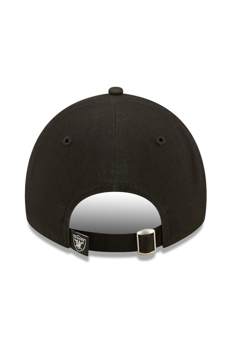 New Era Women's New Era Black Las Vegas Raiders Formed 9TWENTY Adjustable Hat, Alternate, color, 
