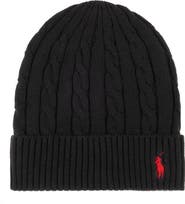 Polo Ralph Lauren Cotton Cashmere Cable Beanie