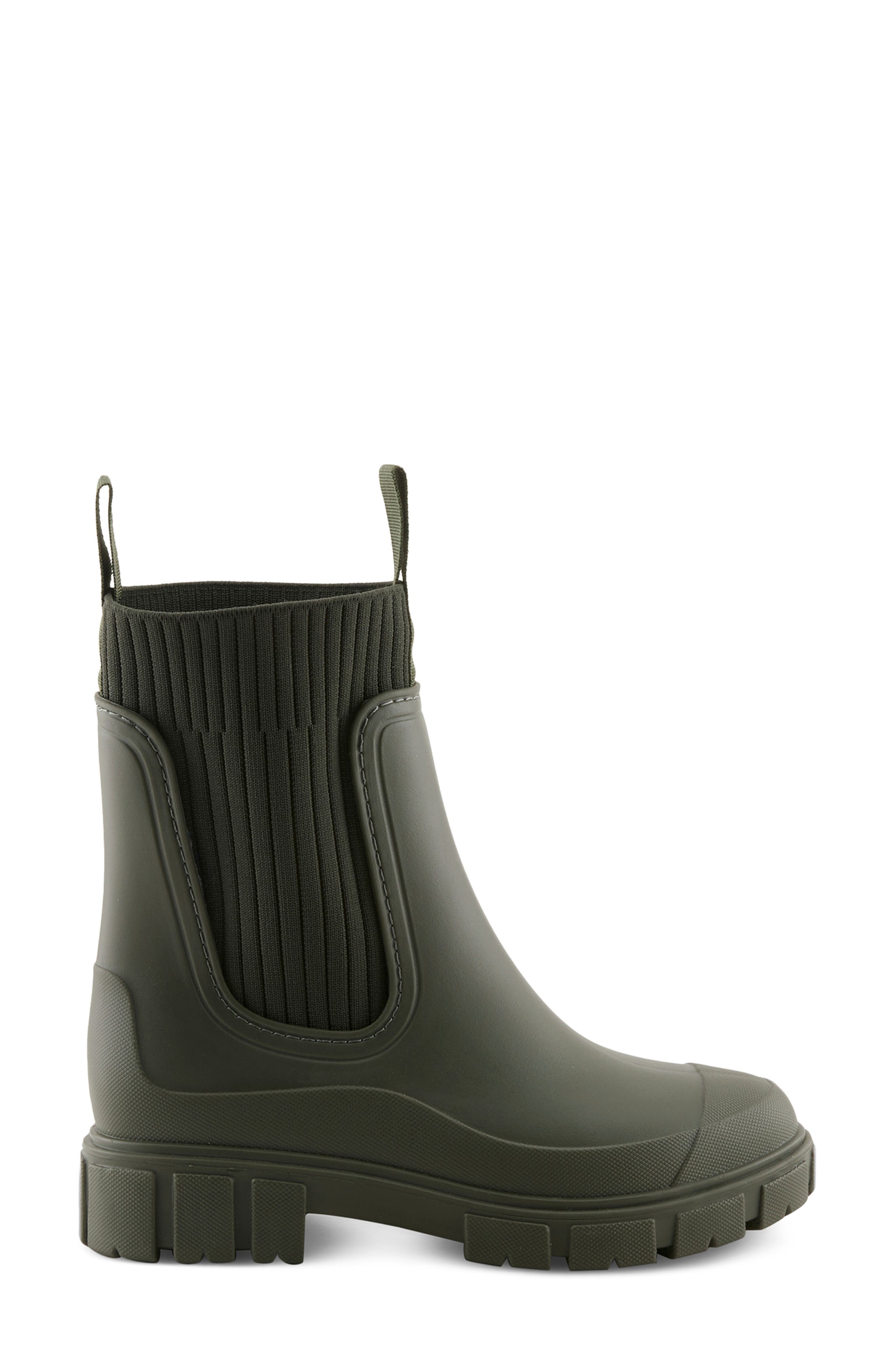Cheli Rain Boot, Alternate, color, OLIVE GREEN