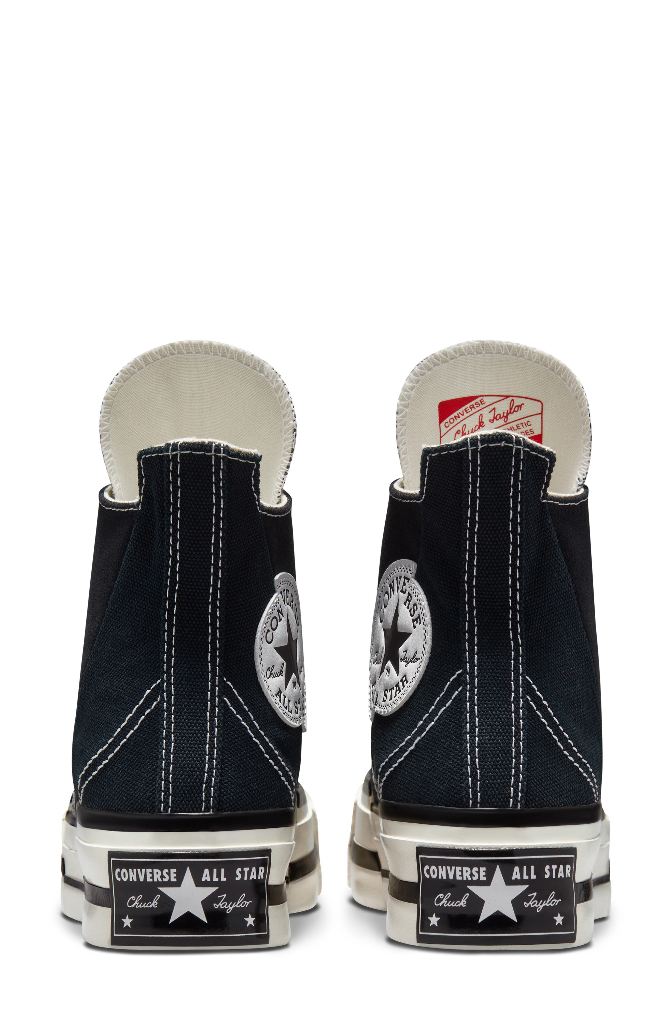 Converse Chuck Taylor<sup>®</sup> All Star<sup>®</sup> 70 Plus High Top Platform Sneaker, Alternate, color, 