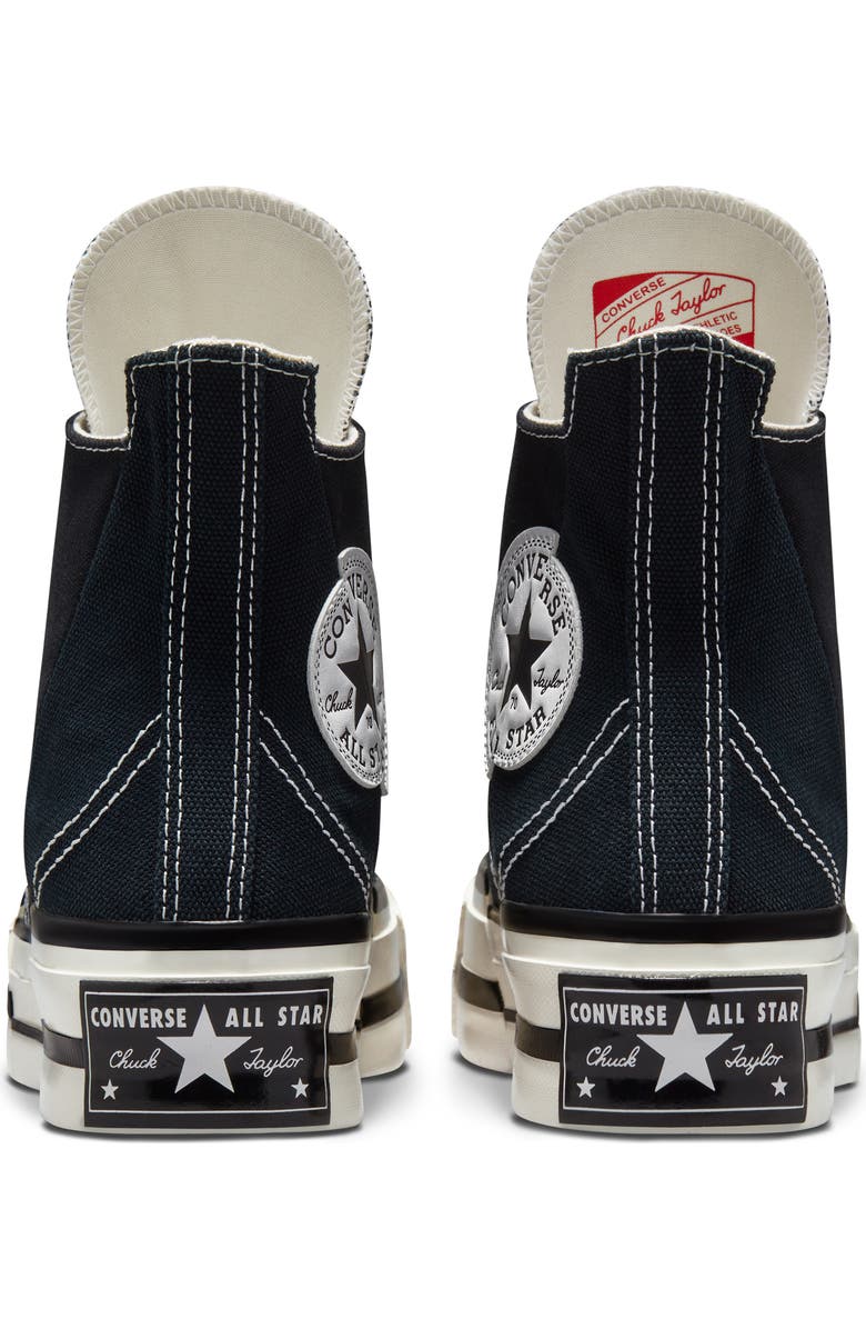 Converse Chuck Taylor<sup>®</sup> All Star<sup>®</sup> 70 Plus High Top Platform Sneaker, Alternate, color,