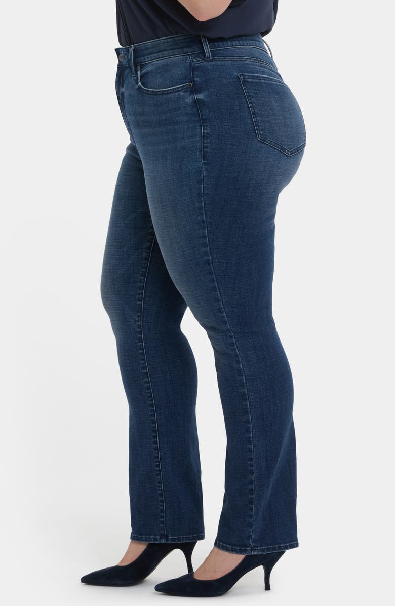 NYDJ Marilyn High Waist Straight Leg Jeans, Alternate, color, Moonlight