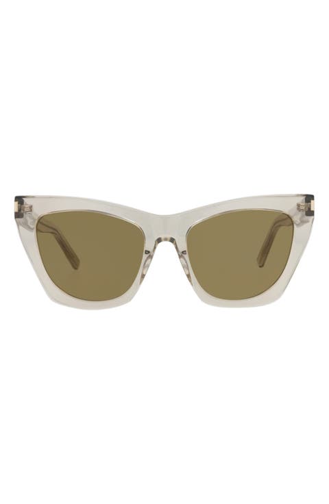 55mm Cat Eye Sunglasses