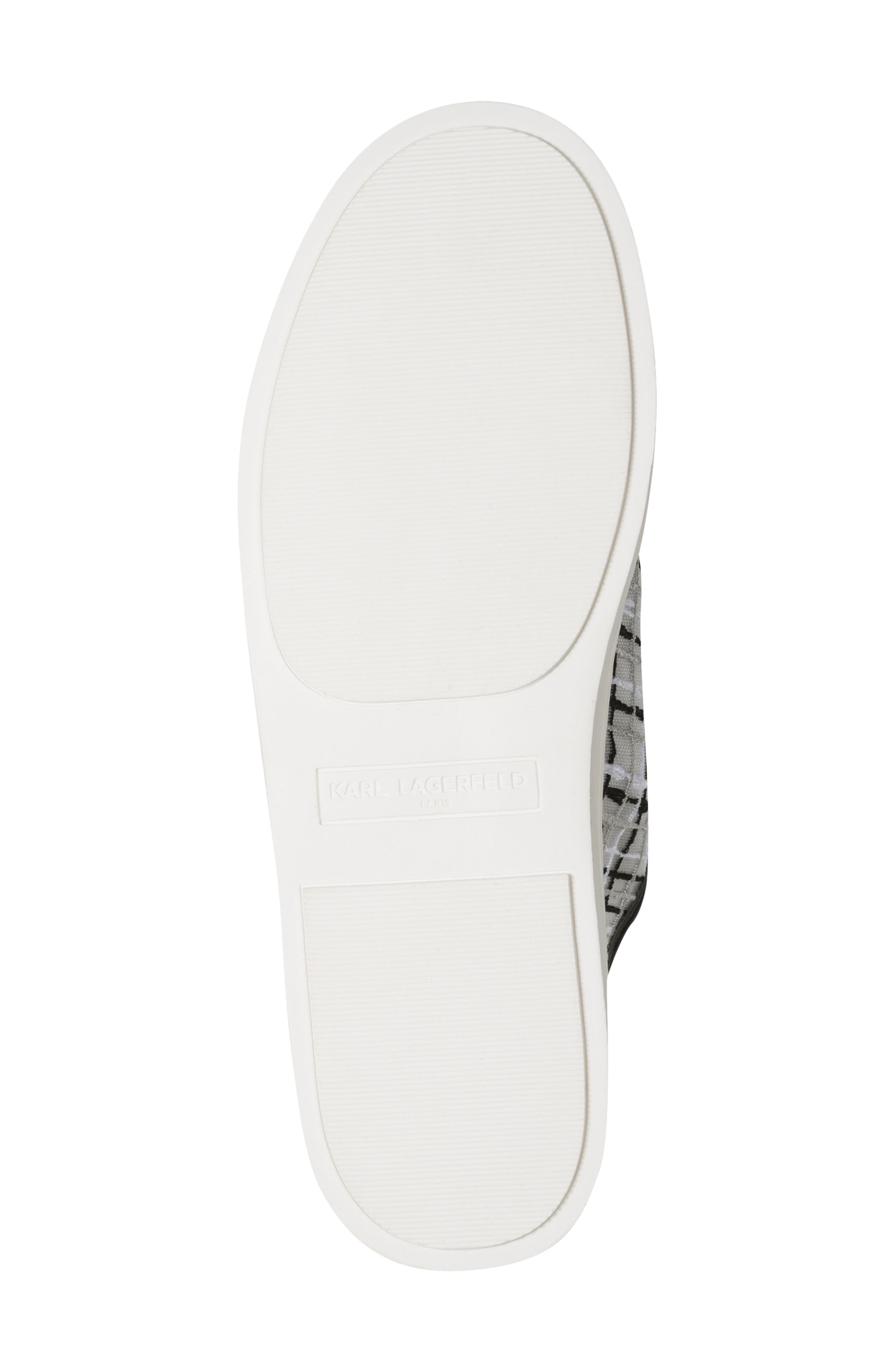 KARL LAGERFELD PARIS Cate Sneaker, Alternate, color, Black Multi