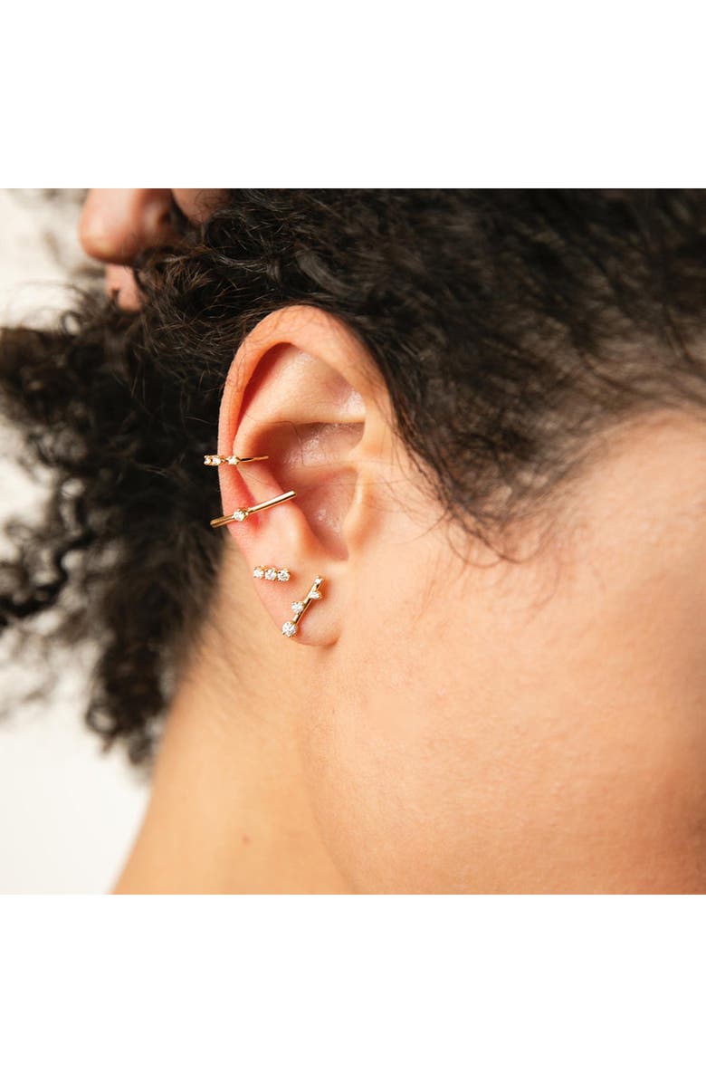 Zoë Chicco Single Prong Set Diamond Stud Earring, Alternate, color,