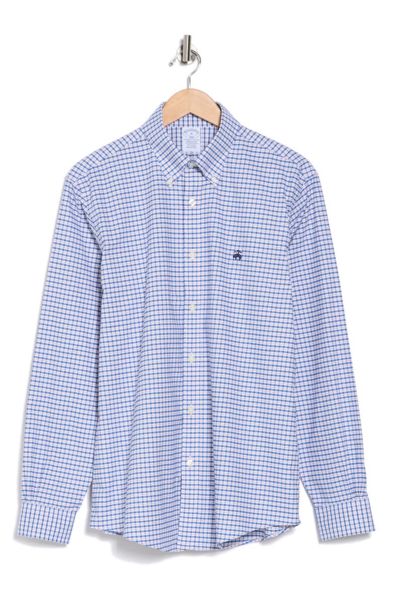 Brooks Brothers Regular Fit Button-Down Shirt, Alternate, color, 