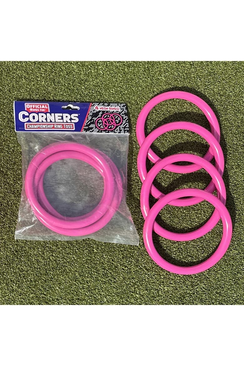 Magenta Ring Toss 4 Piece Set, Alternate, color, Multicolored