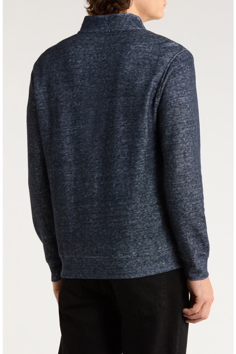 Nomi Quarter Zip Pullover, Alternate, color, NAVY