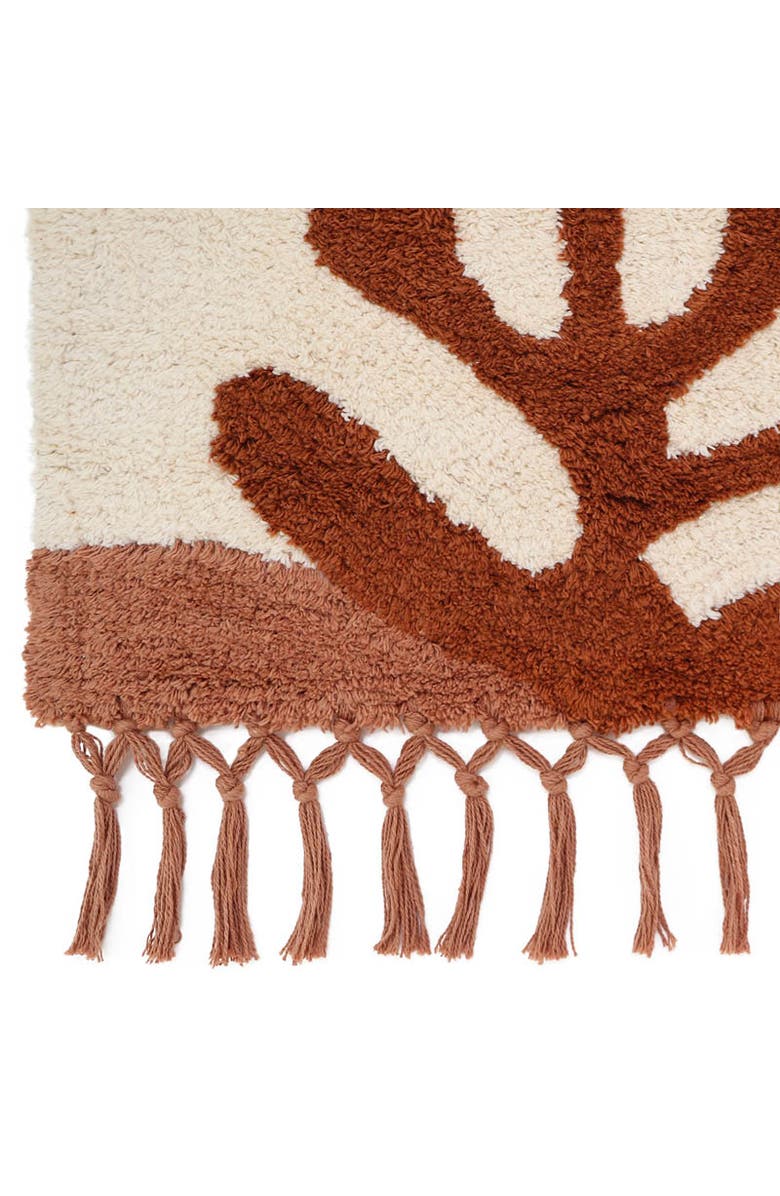 Nattiot Wall Hanging Botanica, Alternate, color, White & Bown