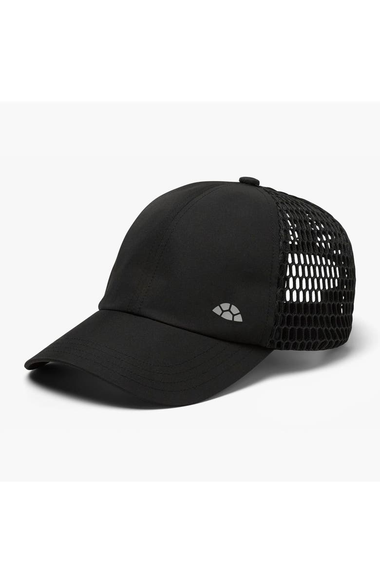 Turtle Fur Trekker Trucker Hat, Main, color, Black