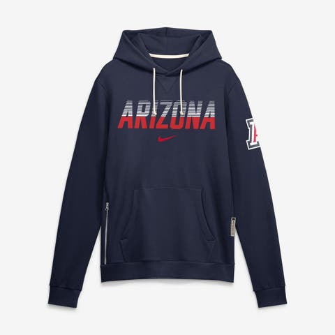 Men's Nike Navy Arizona Wildcats 2026 Sideline Standard Issue Dri-FIT Hoodie