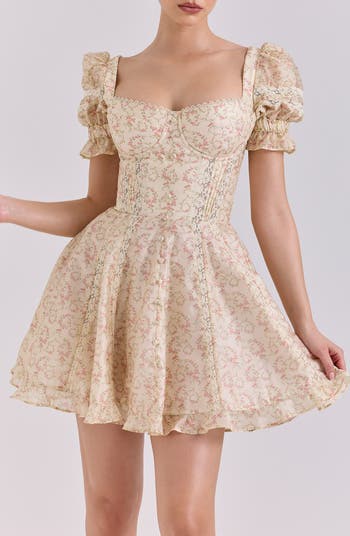 Melita Corset Cocktail Minidress