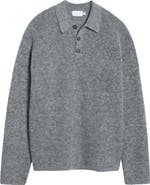 Topman Oversize Rib Polo Sweater
