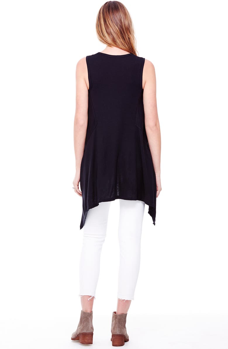 Ingrid & Isabel<sup>®</sup> Ingrid & Isabel Handkerchief Hem Maternity Tank, Alternate, color, 