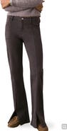 MANGO TEEN Slit Hem Mid Rise Flare Jeans