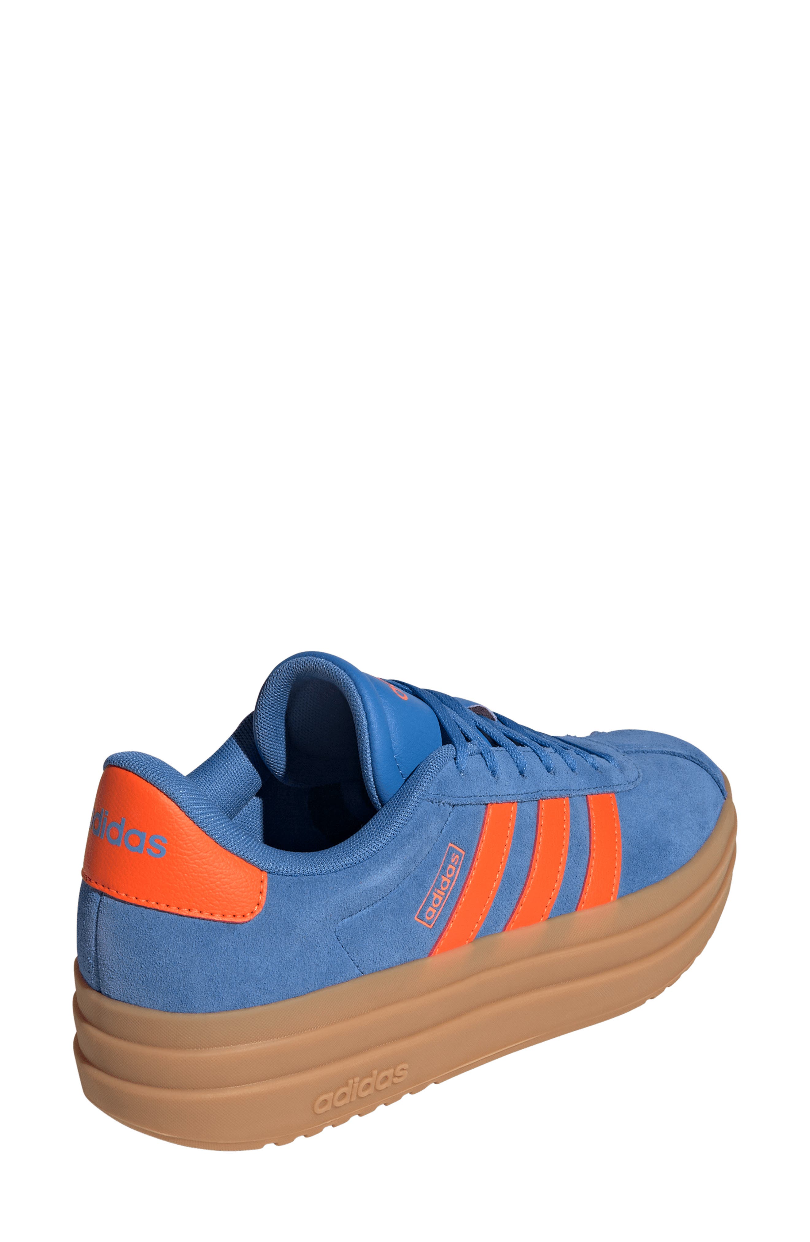 VL Court Bold Sneaker, Alternate, color, RAY BLUE/ IMPACT ORANGE/ GUM