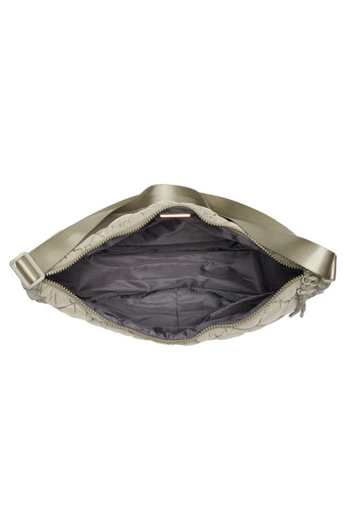 Urban Expressions Handbags Half Moon Quilted Shoulder Bag