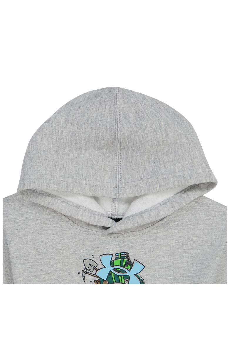 Kids' Hiker Logo Tech Fleece Set, Alternate, color, MOD GRAY HEATHER