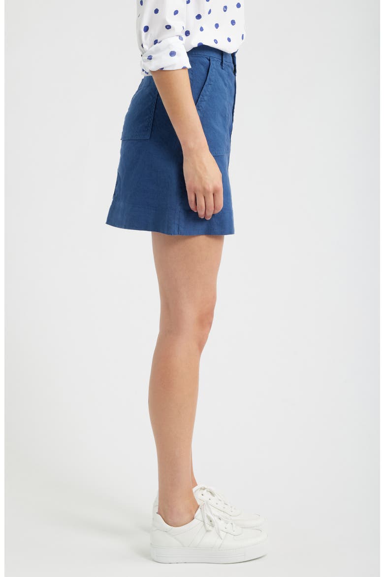 Jameson Miniskirt, Alternate, color, SUMMER NAVY