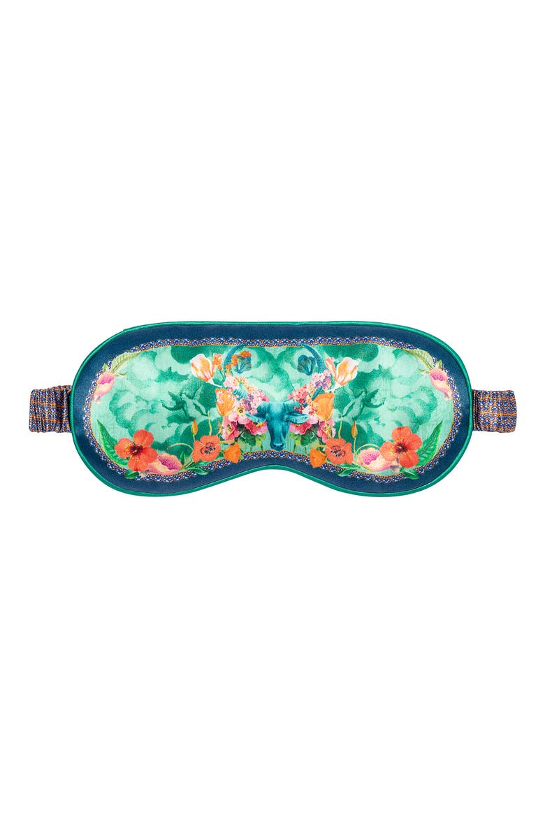 Pure Silk Zodiac Sleep Mask, Main, color, TAURUS