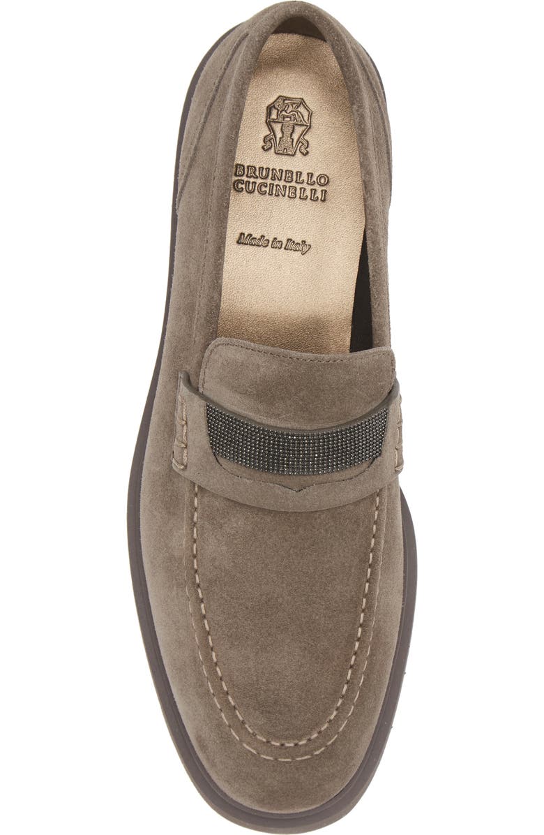 Brunello Cucinelli Monili Trim Loafer, Alternate, color,