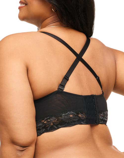 Adore Me Mavis Contour Balconette Bra In Black