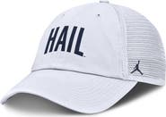 Jordan Brand Men's Jordan Brand White Michigan Wolverines Club Campus Trucker Adjustable Hat