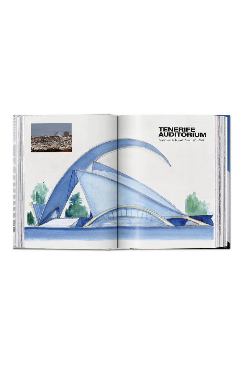 Calatrava Complete Works 1979-Today 45th ed English French German Book, Alternate, color, White
