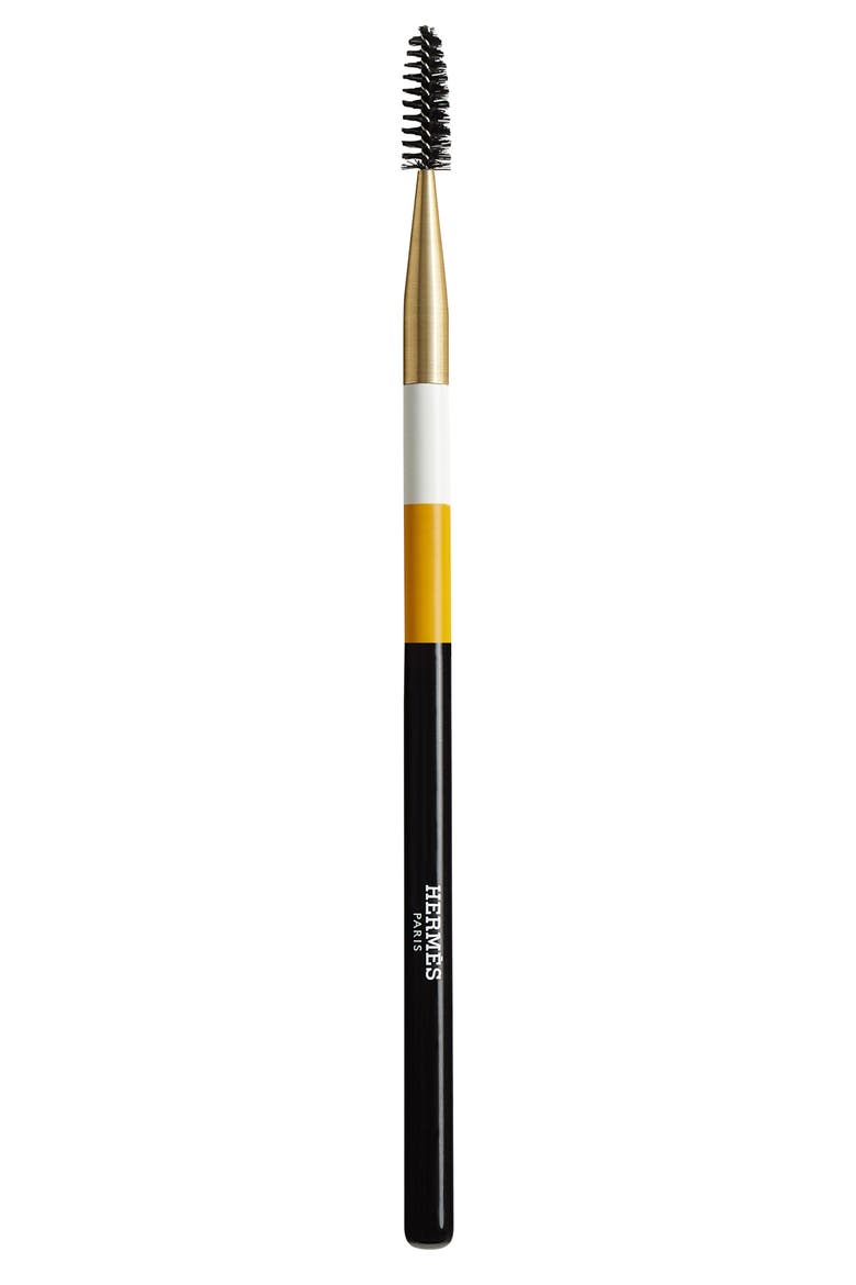 Les Pinceaux Hermès La Brosse - Lash and Eyebrow Brush, Main, color, BLACK MULTI